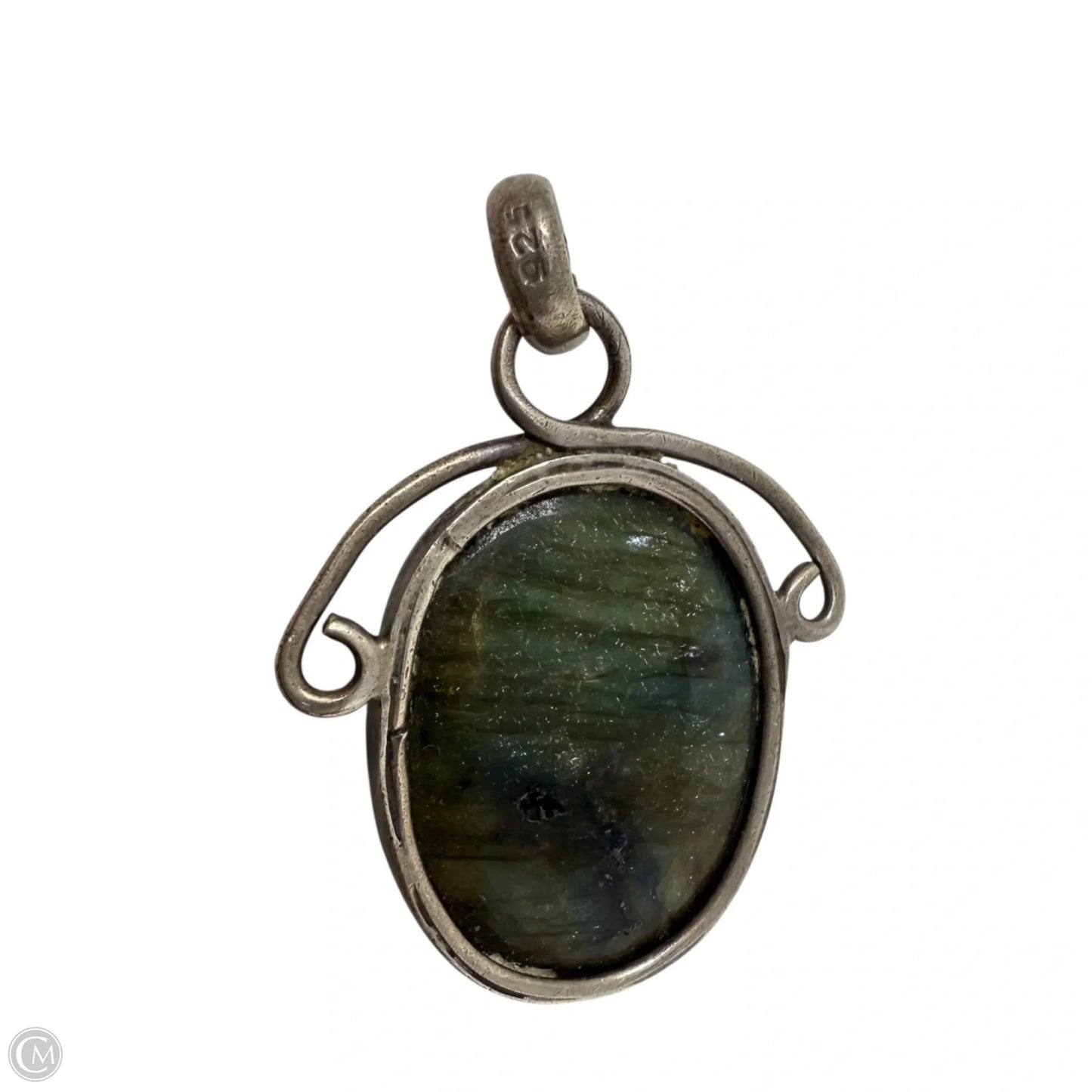 Labradorite & Sterling Silver Pendant