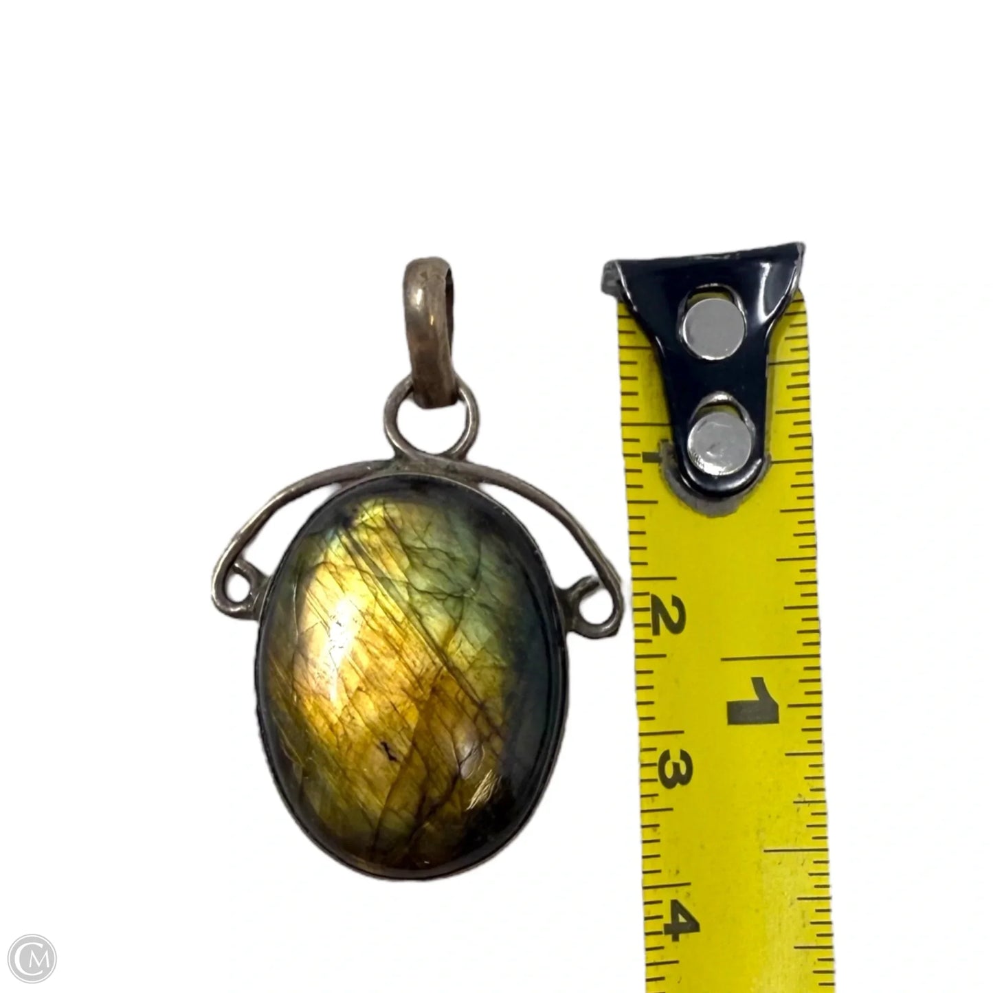 Labradorite & Sterling Silver Pendant