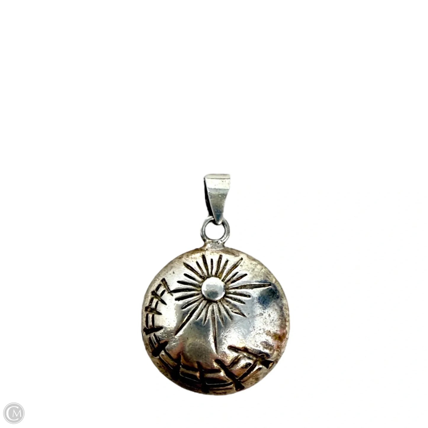 Sterling Silver Sun Pendant