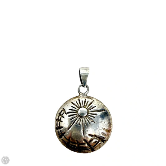 Sterling Silver Sun Pendant