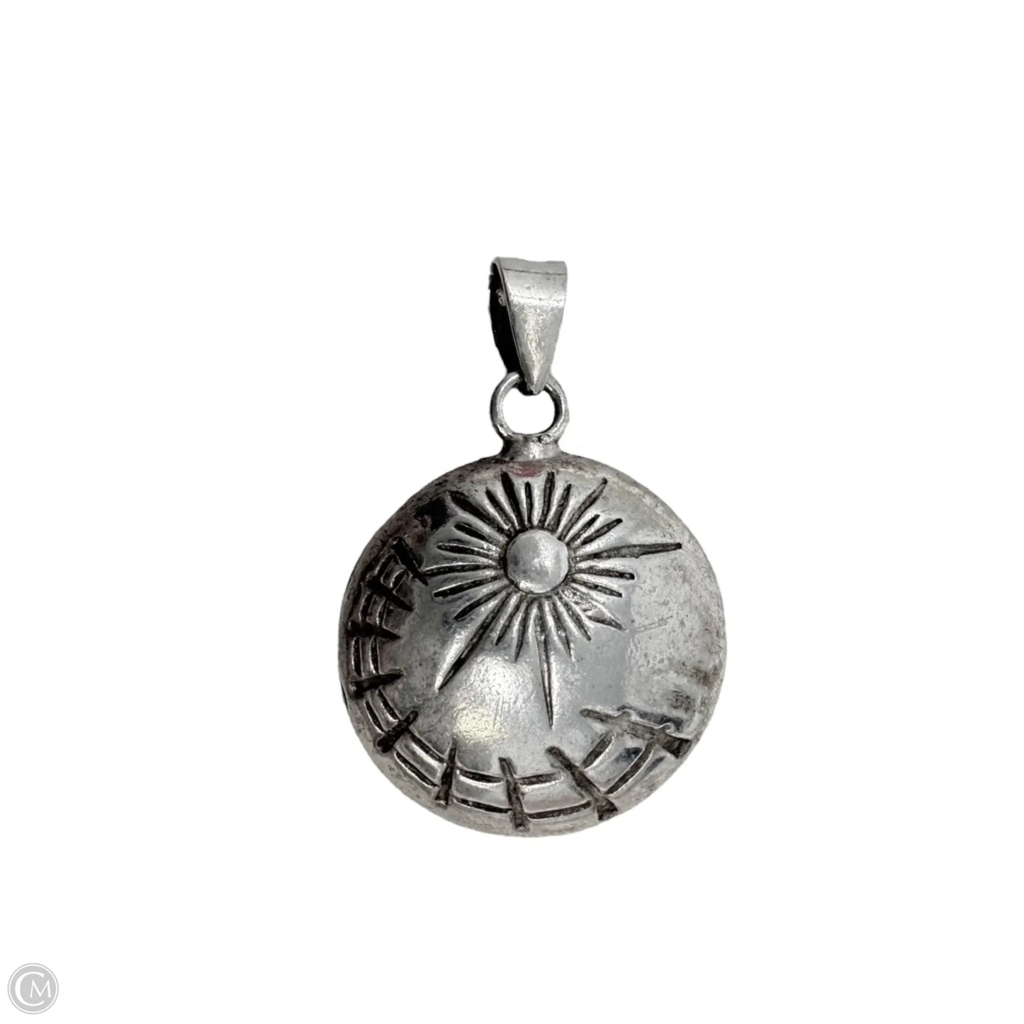 Sterling Silver Sun Pendant