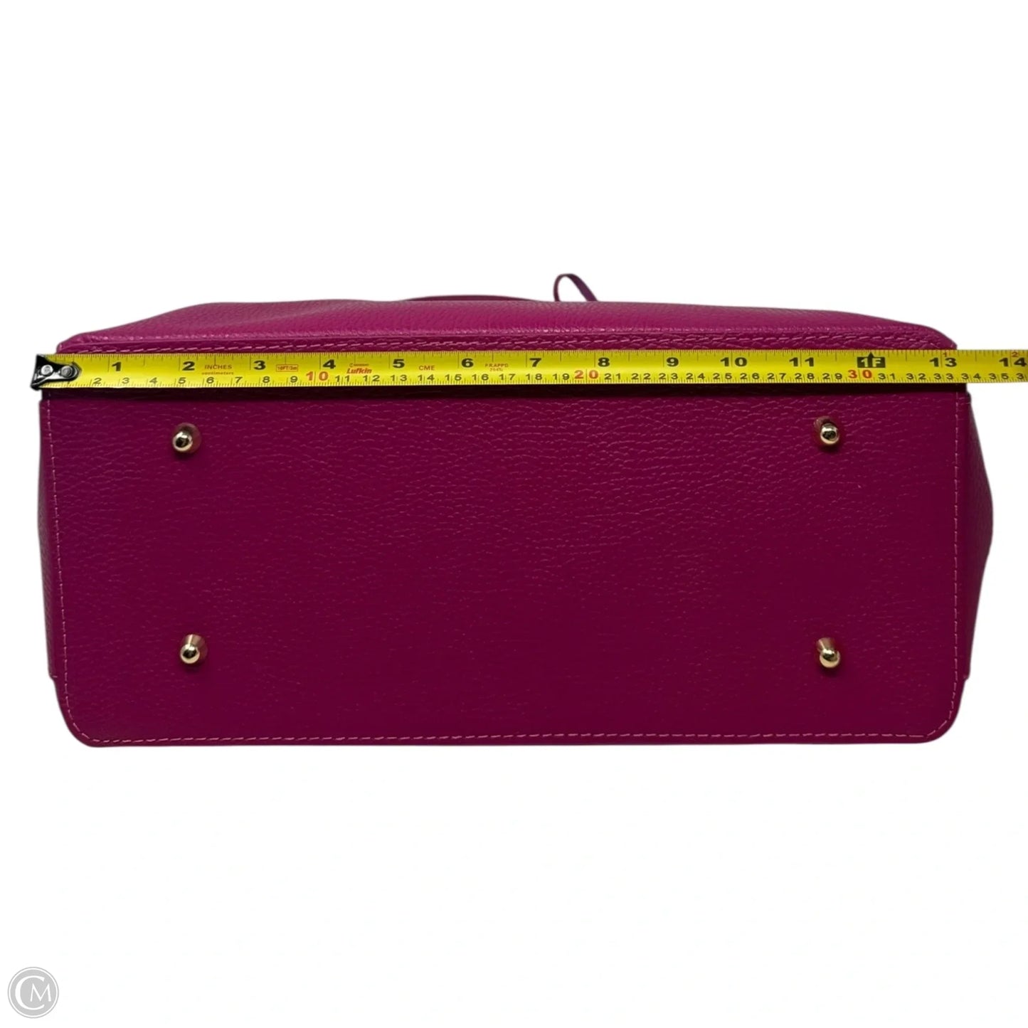 Italian Leather Handbag Unbranded, Size: Medium