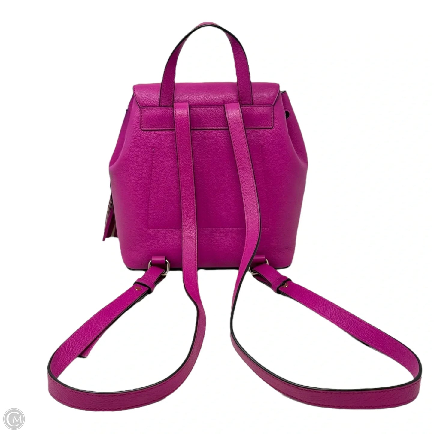 Worth Avenue Leather Backpack By Henri Bendel, Size: Medium