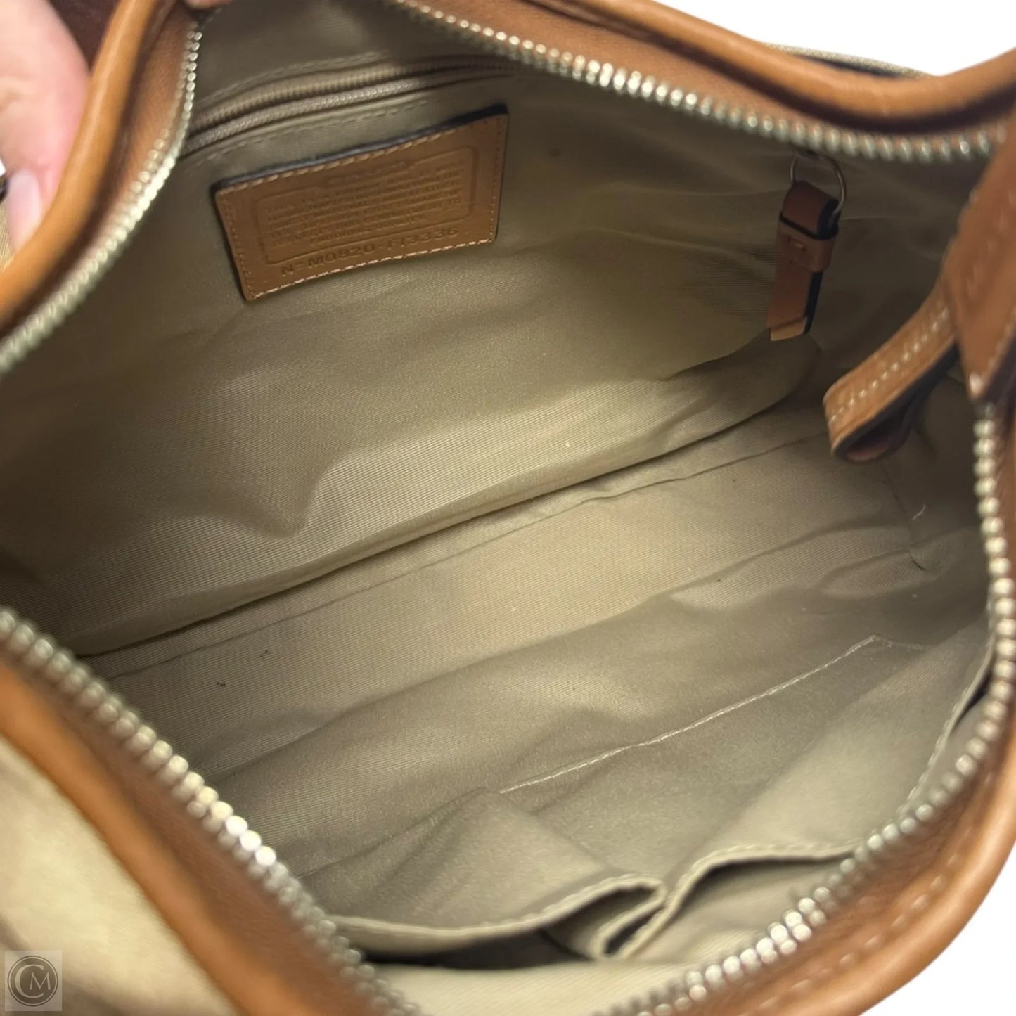 Hamptons Handbag Designer By Coach, Size: Medium