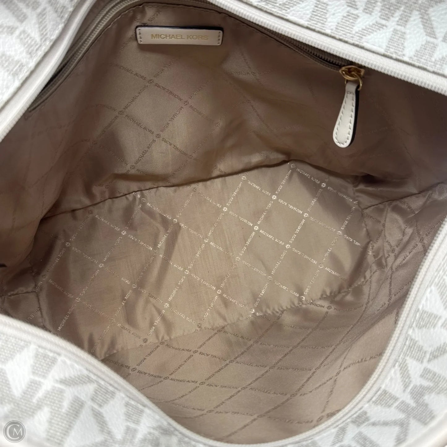 Jet Set Travel Tote Designer By Michael Kors, Size: Medium