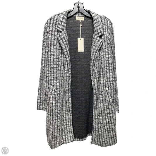 Cardigan By Melloday In Black & White, Size: M