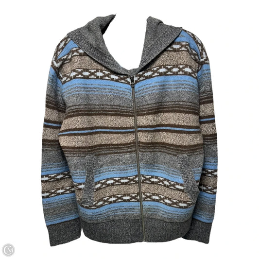 Wool Sweater Cardigan By Toad & Co In Multi-colored, Size: M