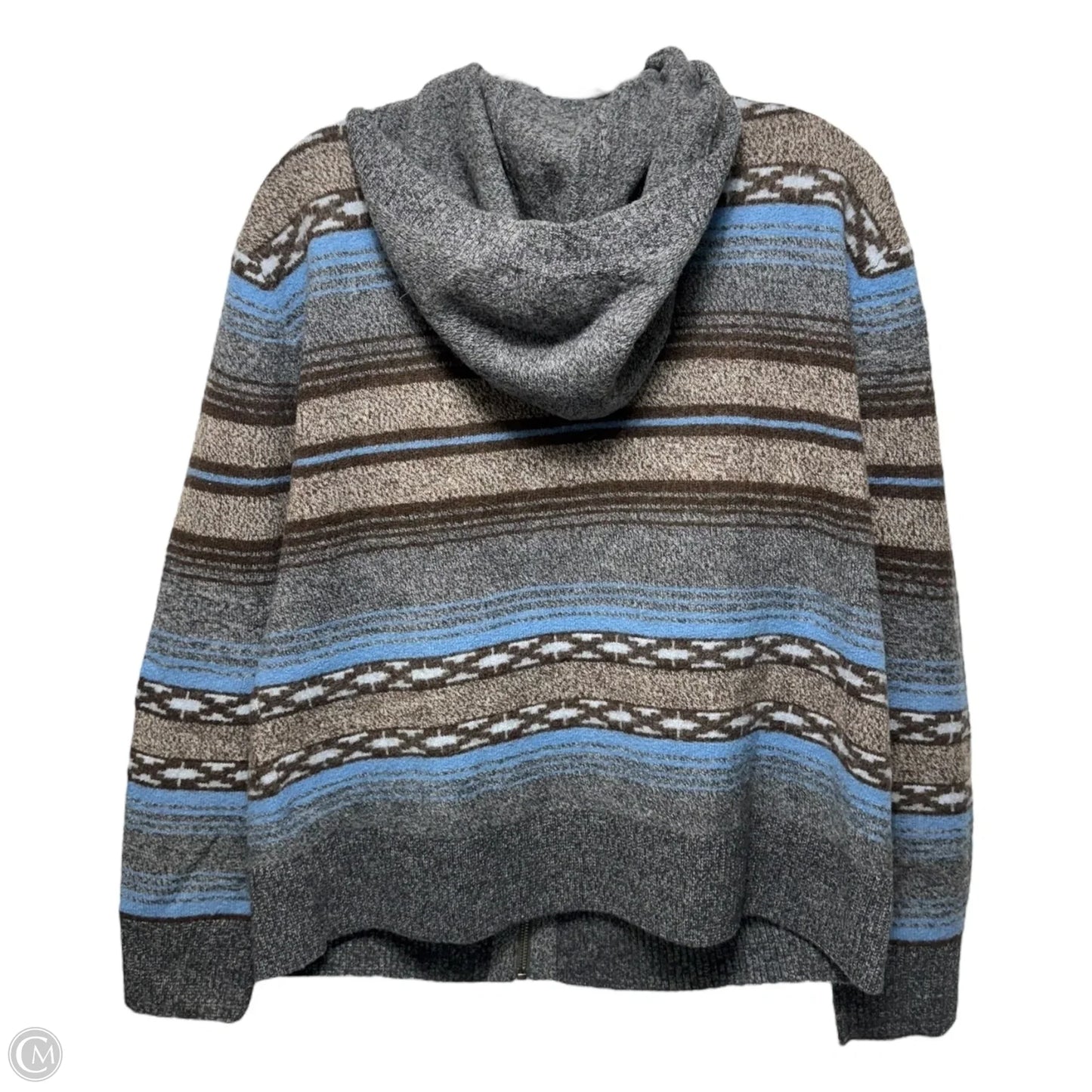Wool Sweater Cardigan By Toad & Co In Multi-colored, Size: M