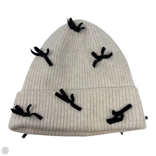 Velveteen Bow Hat Beanie By Anthropologie