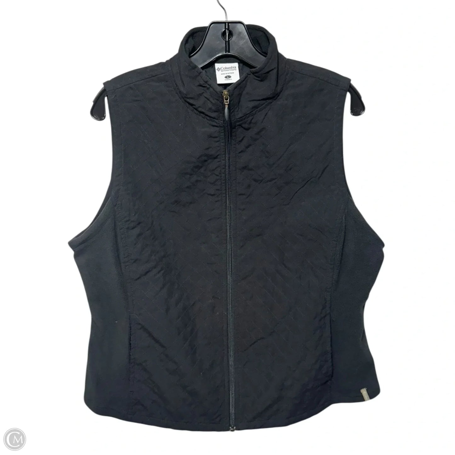 Vest Fleece Side Panels By Columbia In Black, Size: L