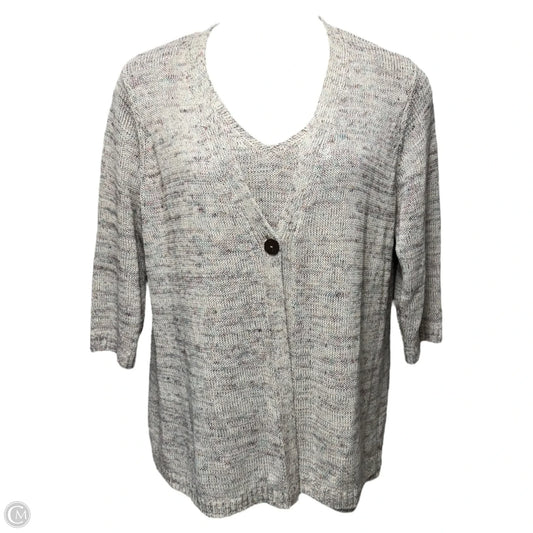 Sweater 2pc By J. Jill In Multi-colored, Size: L