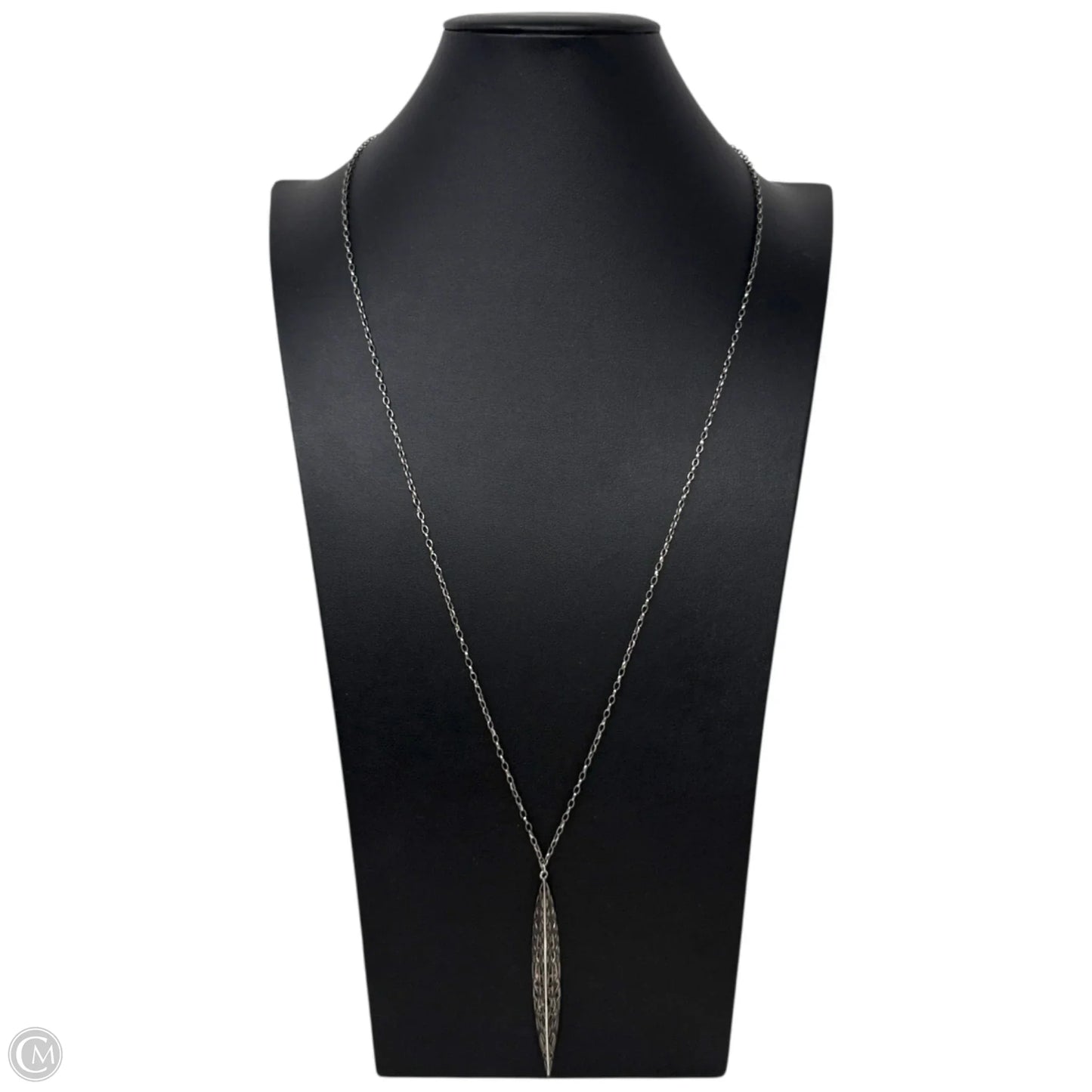 Sterling Silver Stiletto Filigree Necklace By Silpada