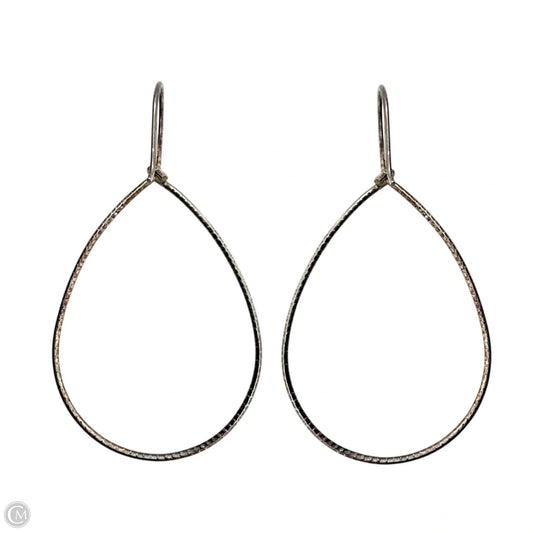 Sterling Silver Slimline Oval Drop Earrings By Silpada