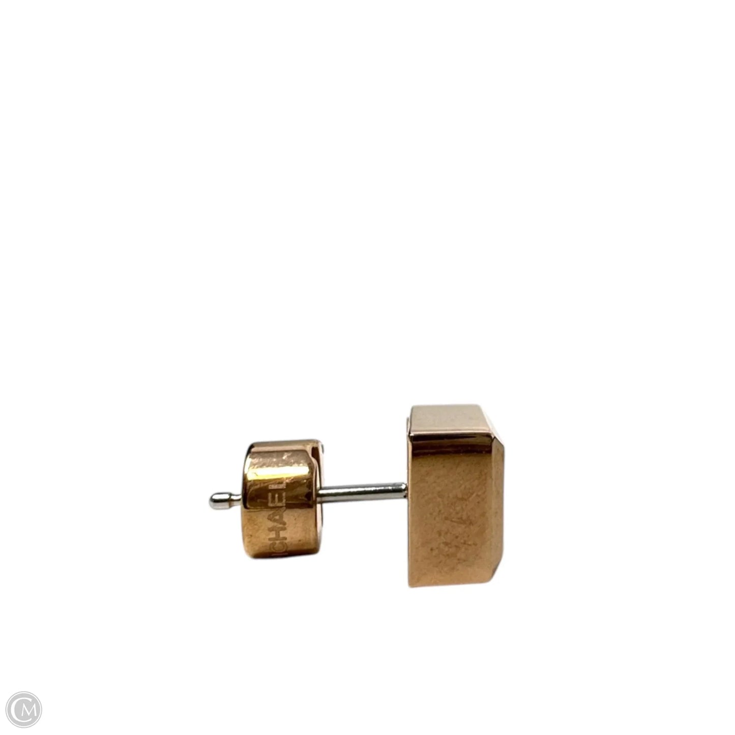 Rose Gold Tone Square CZ Stud Earrings By Michael By Michael Kors