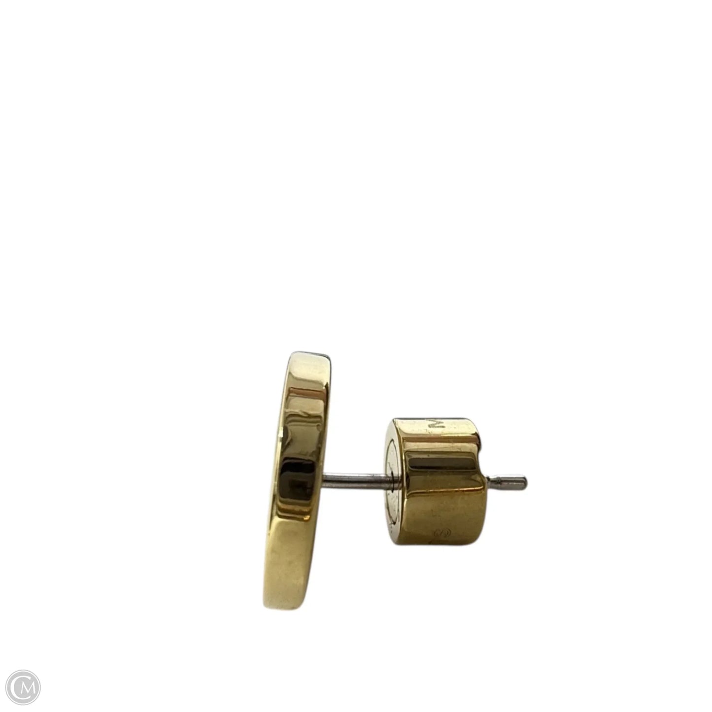 Gold Tone Signature Pave Stud Earrings Other By Michael By Michael Kors