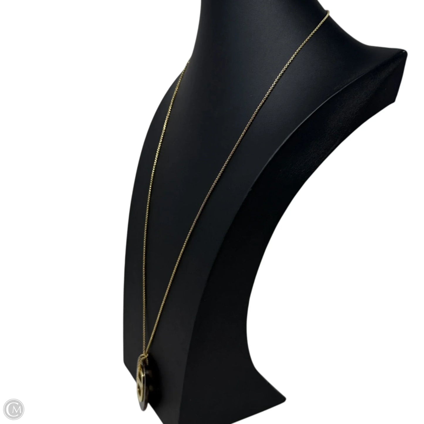 Tortoise Maritime Link Pendant Long Necklace  By Michael By Michael Kors