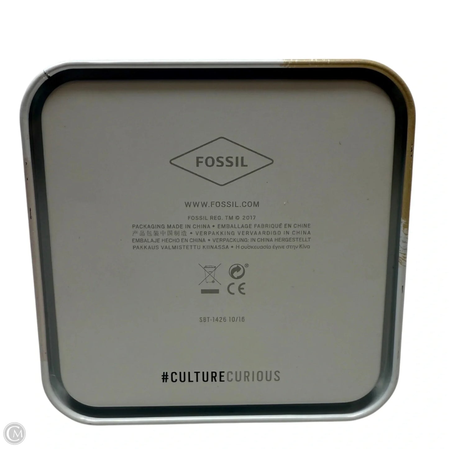 BQ3259 Classic With Date Light Brown Leather Strap 40mm Watch By Fossil