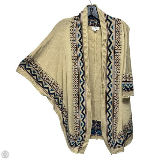 Sweater Cardigan By Umgee In Multi-colored, Size: M