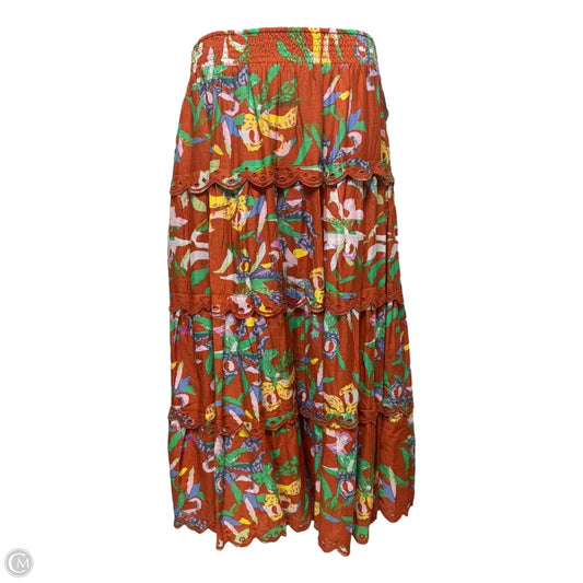 Skirt Maxi By Maeve In Multi-colored, Size: S