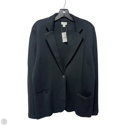 Knit Blazer By J. Crew In Black, Size: M