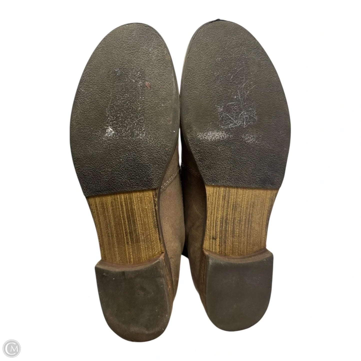 Boots Ankle Flats By Michael Shannon In Tan, Size: 8