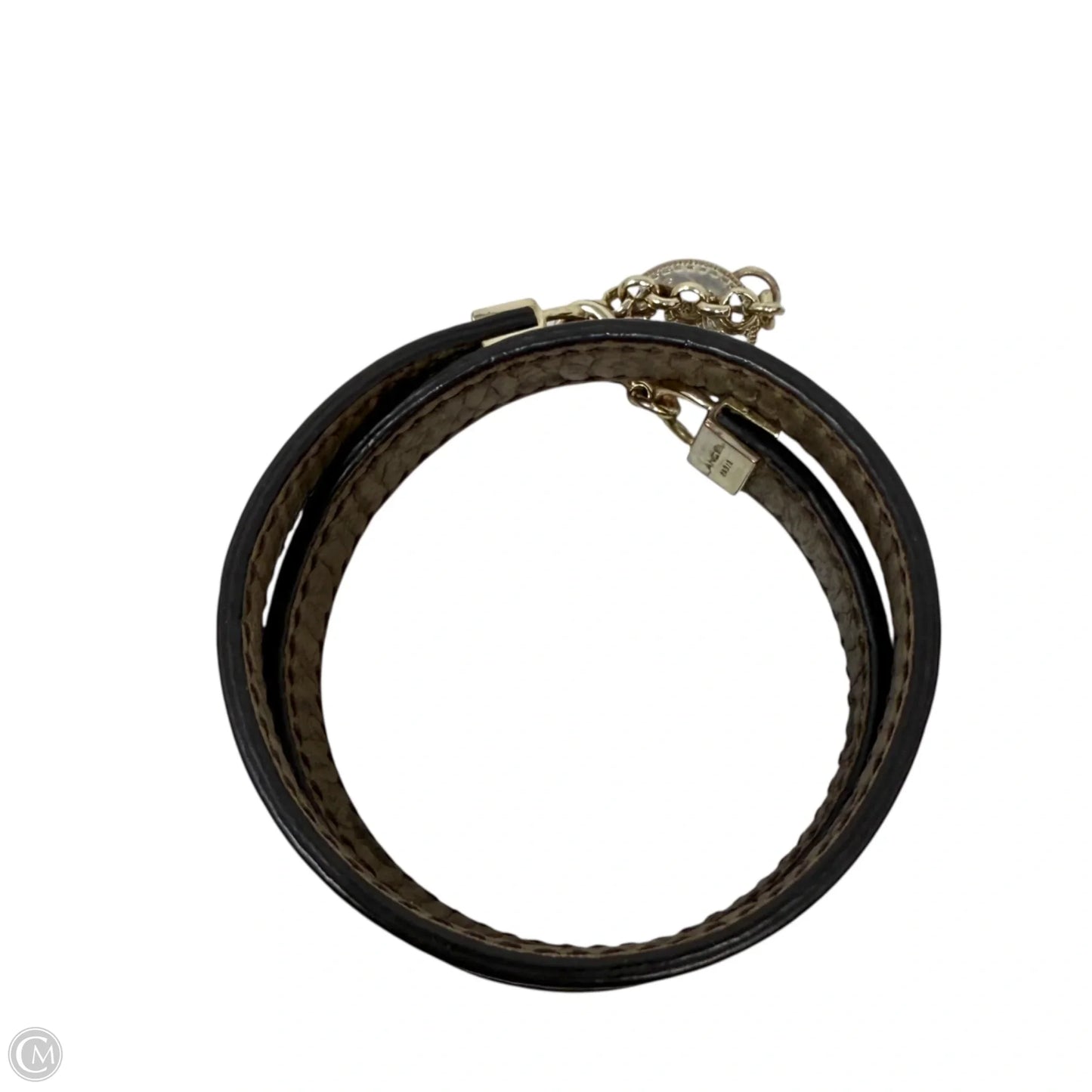 Leather Wrap Bracelet By Lancel