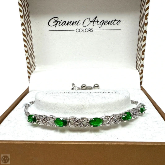 Lab Created Emerald Tennis Bracelet By Gianni Argento