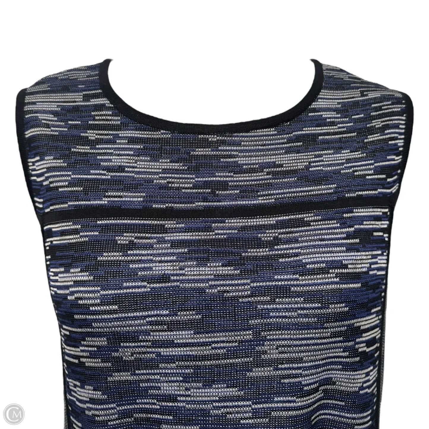 Knit Dress Casual Midi By Misook In Multi-colored, Size: L