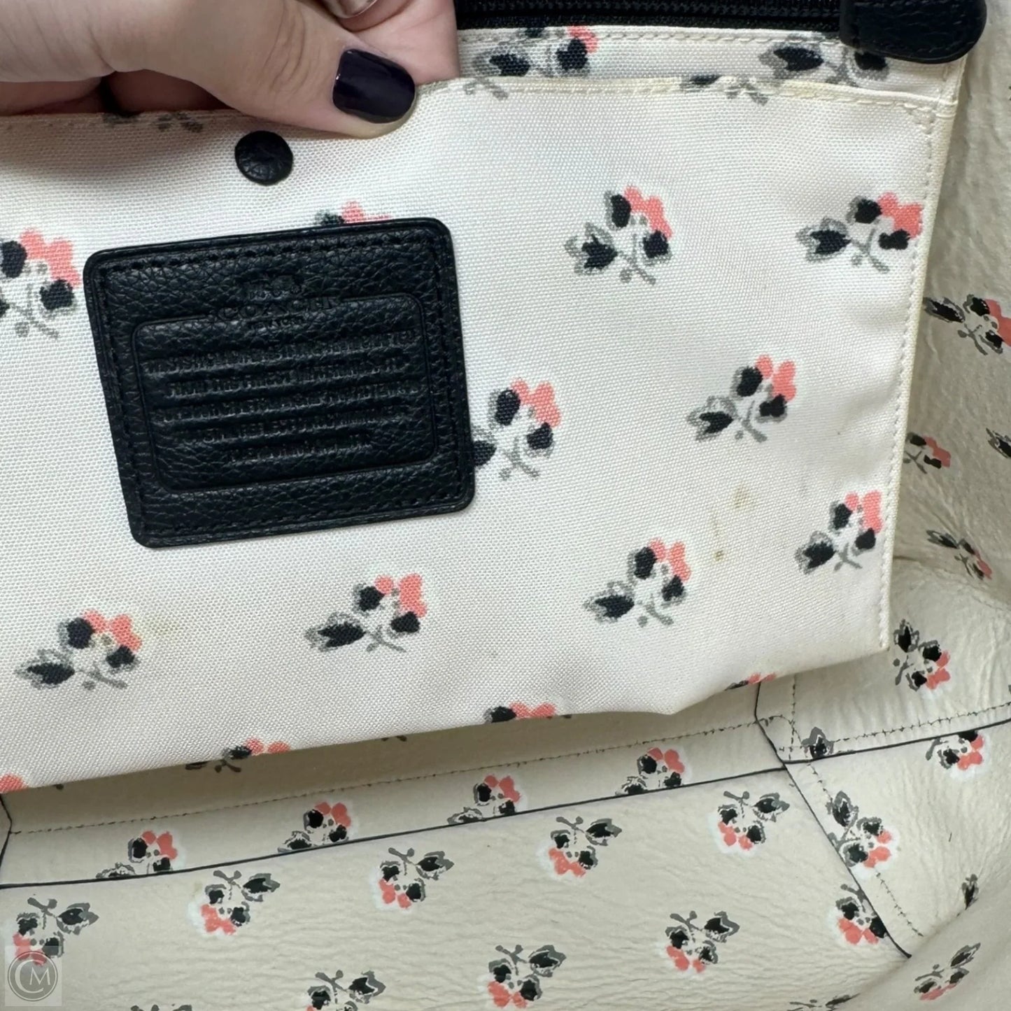 Market Tote Designer By Coach, Size: Medium