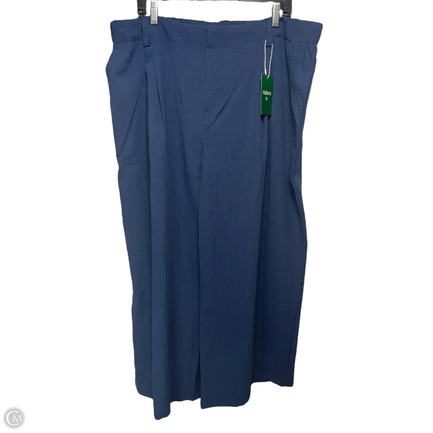Pants Wide Leg By Halara In Blue, Size: 2X