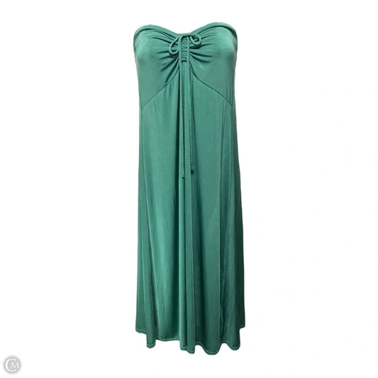 Dress Casual Midi By Free People In Green, Size: Xs