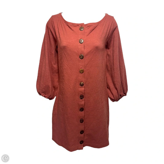 Dress Casual Short By Free People In Orange, Size: Xs