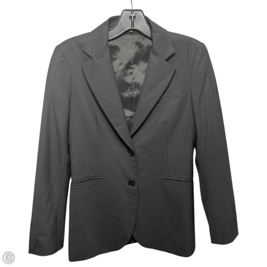 Wool Blazer By Theory In Black, Size: 2