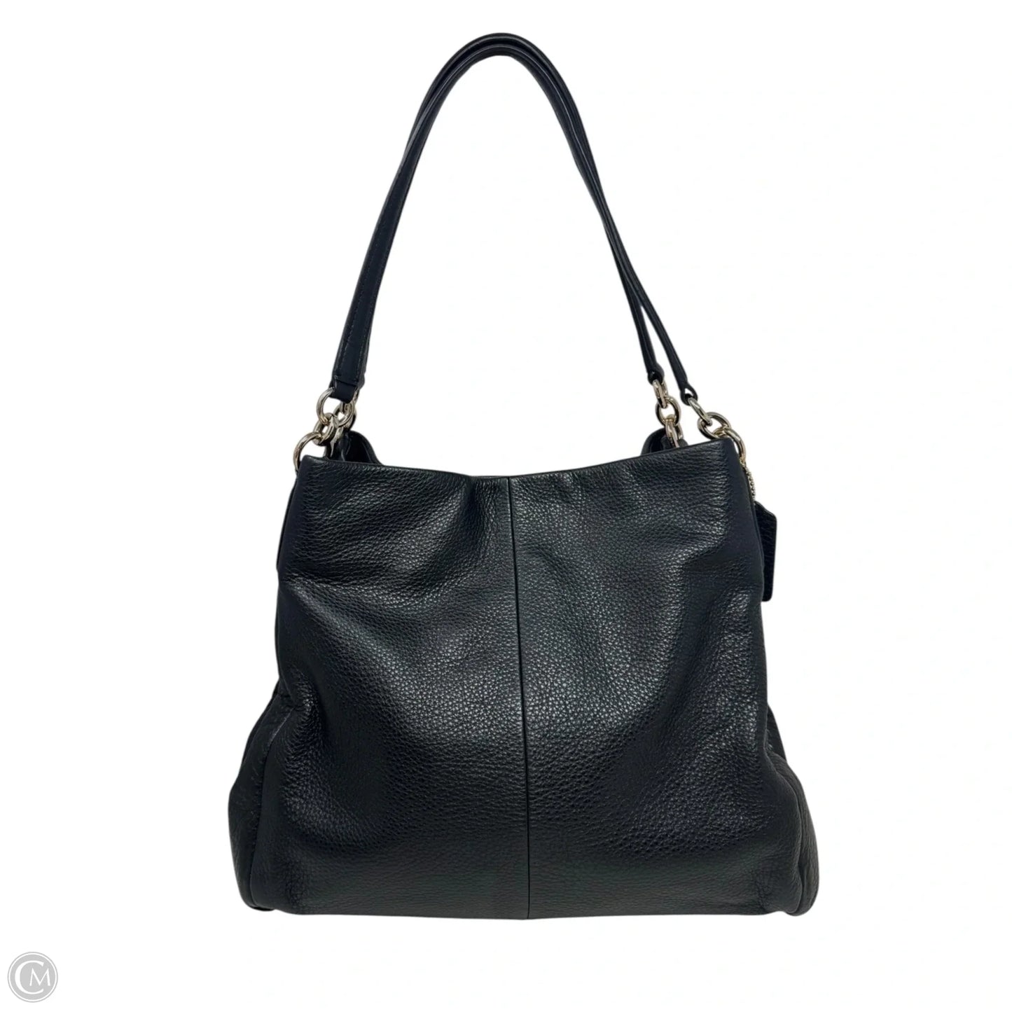 Edie Triple Compartment Handbag Designer By Coach, Size: Medium