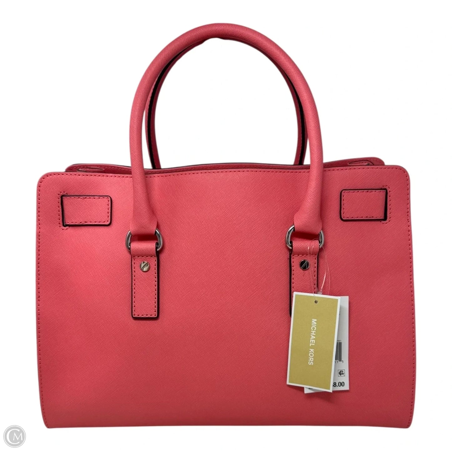 Hamilton Satchel Handbag Leather By Michael By Michael Kors, Size: Large