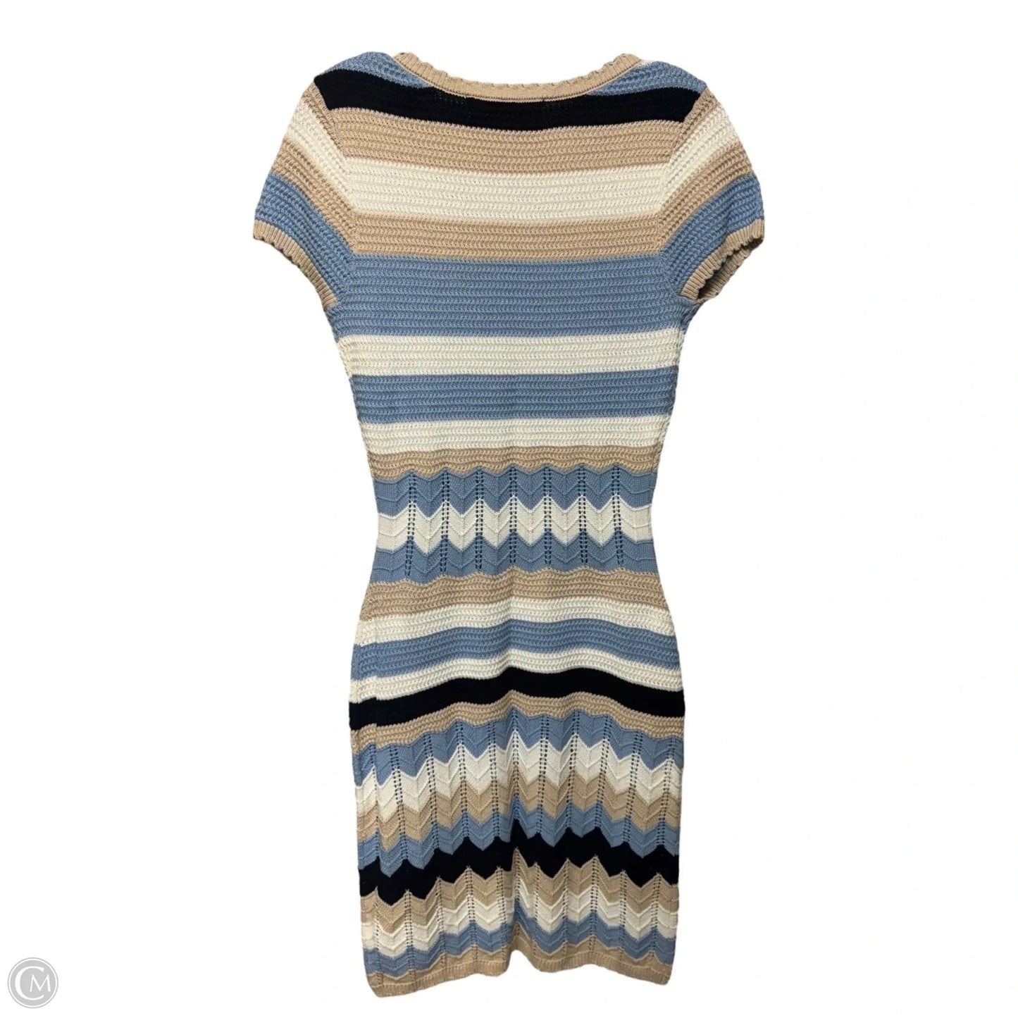Sweater Dress By Taylor In Multi-colored, Size: M