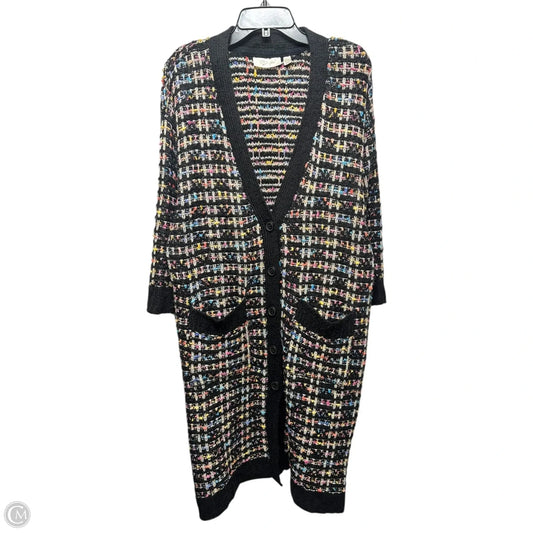 Duster Sweater Cardigan By Rd Style In Multi-colored, Size: S