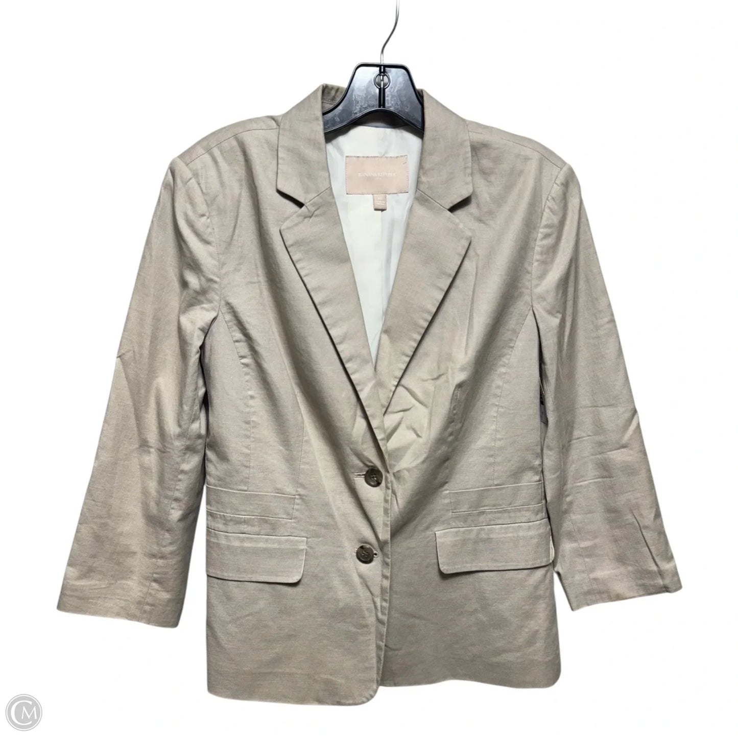 Blazer By Banana Republic In Cream, Size: 10