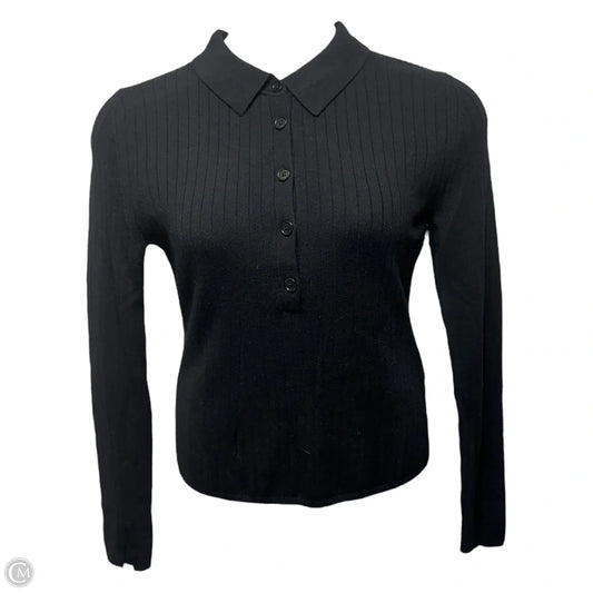 Merino Wool Sweater By Banana Republic In Black, Size: M