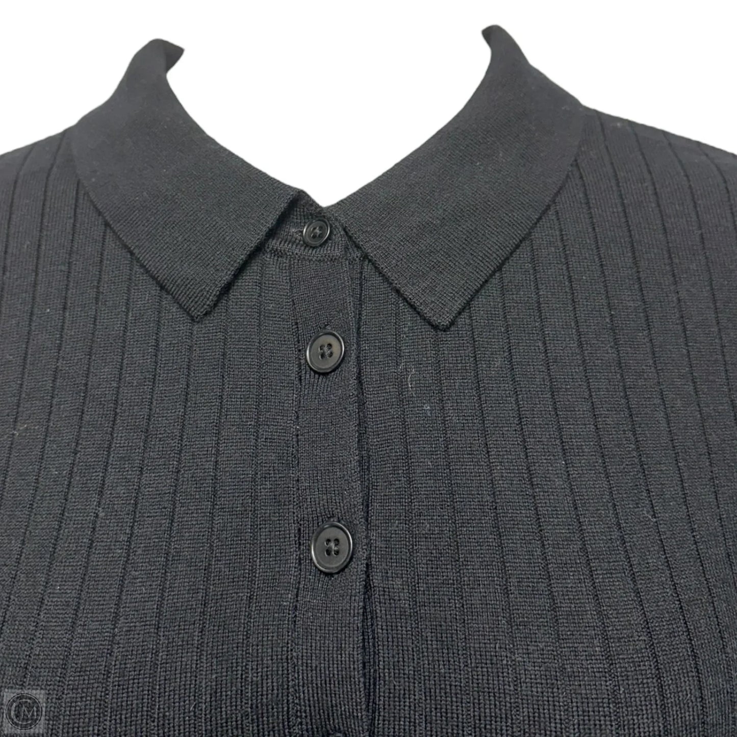 Merino Wool Sweater By Banana Republic In Black, Size: M