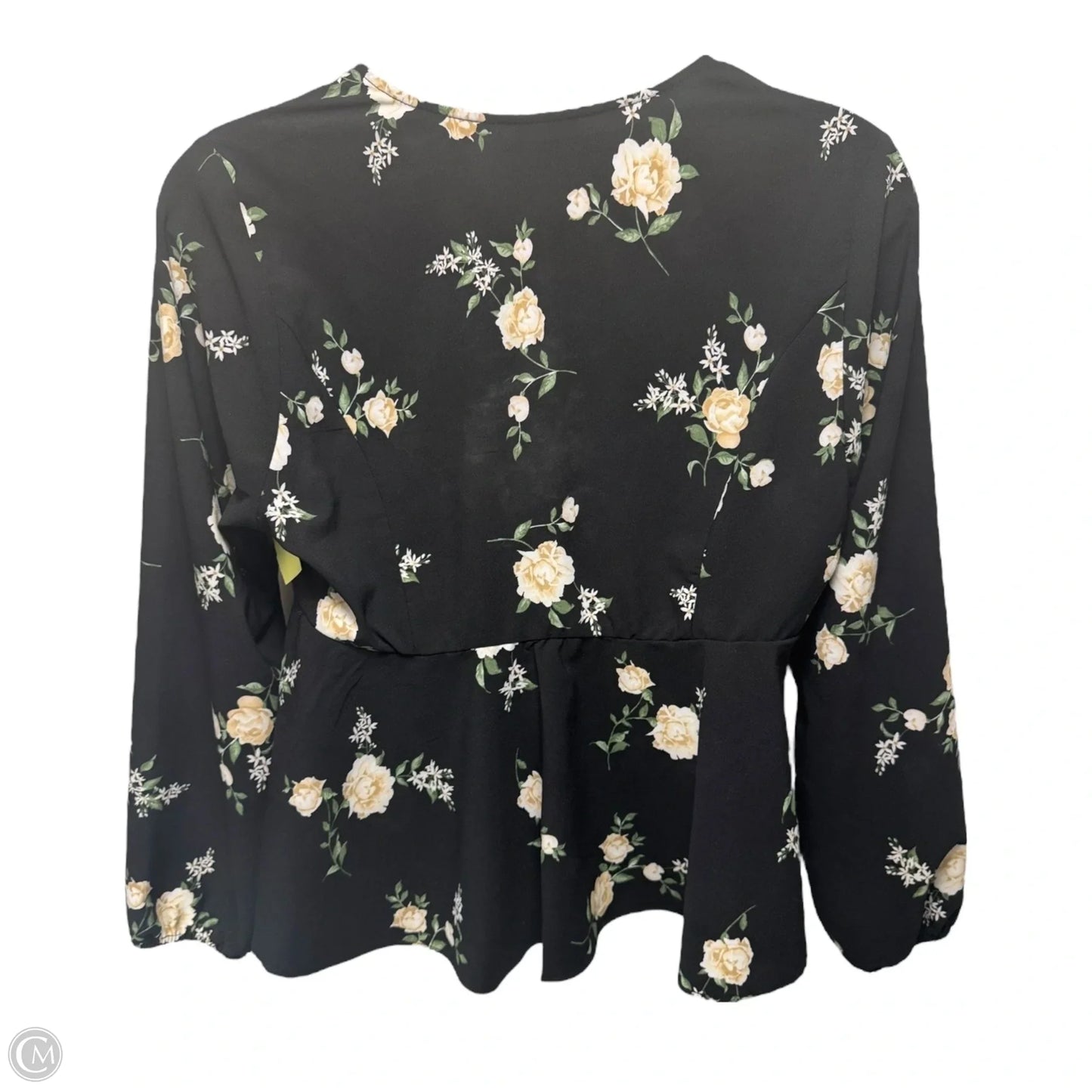Top Long Sleeve By Torrid In Floral Print, Size: 1x