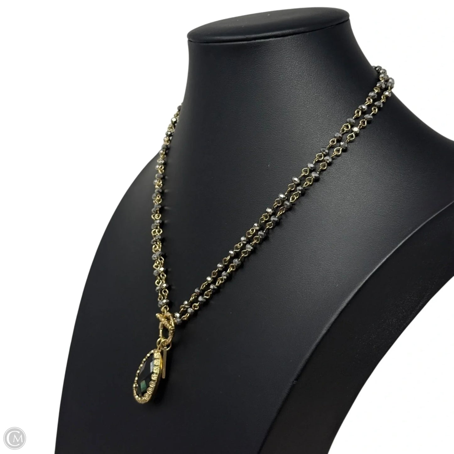 Teardrop Stone Beaded Toggle Necklace By Saks Fifth Avenue