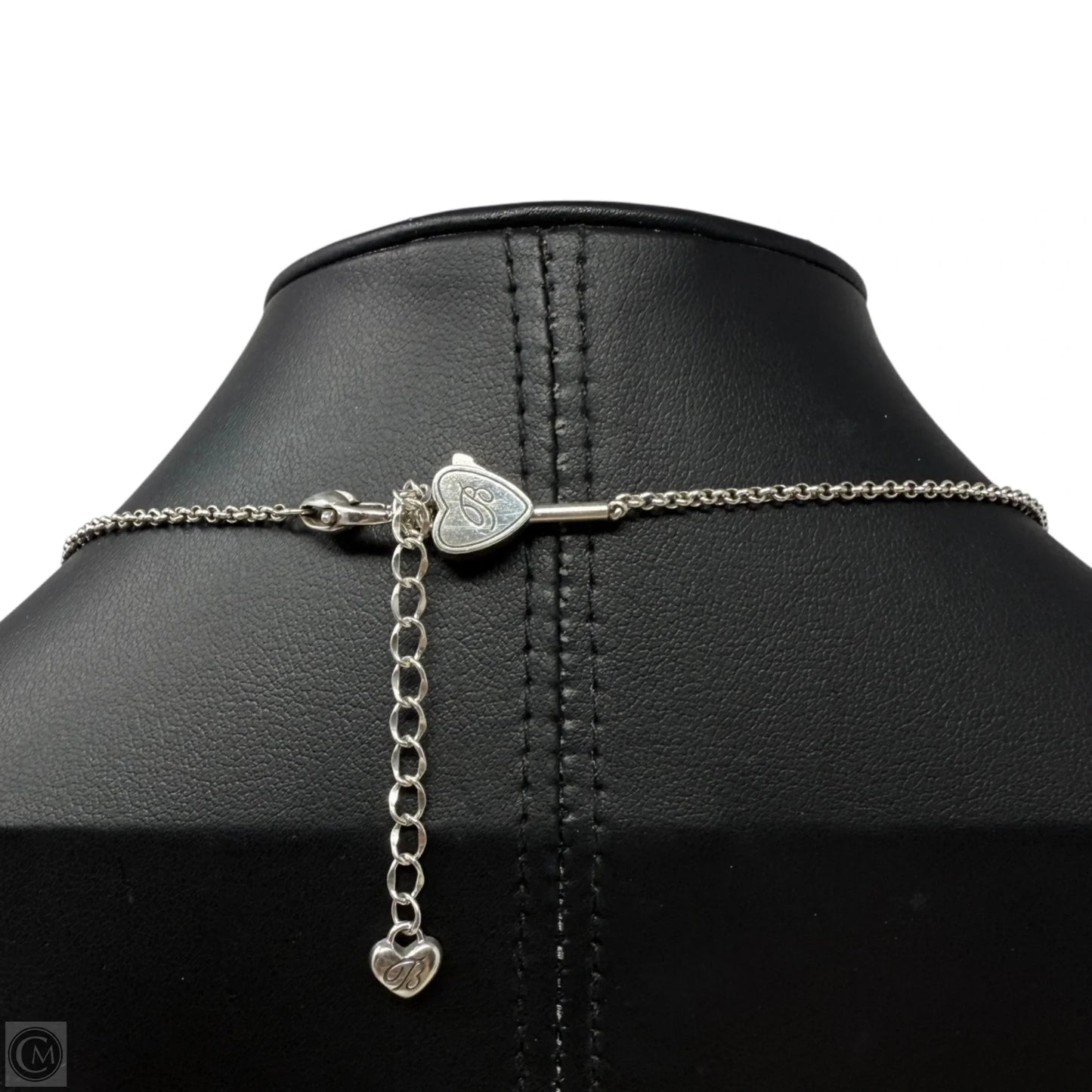Mumtaz Heart Convertible Necklace Silver Plated By Brighton