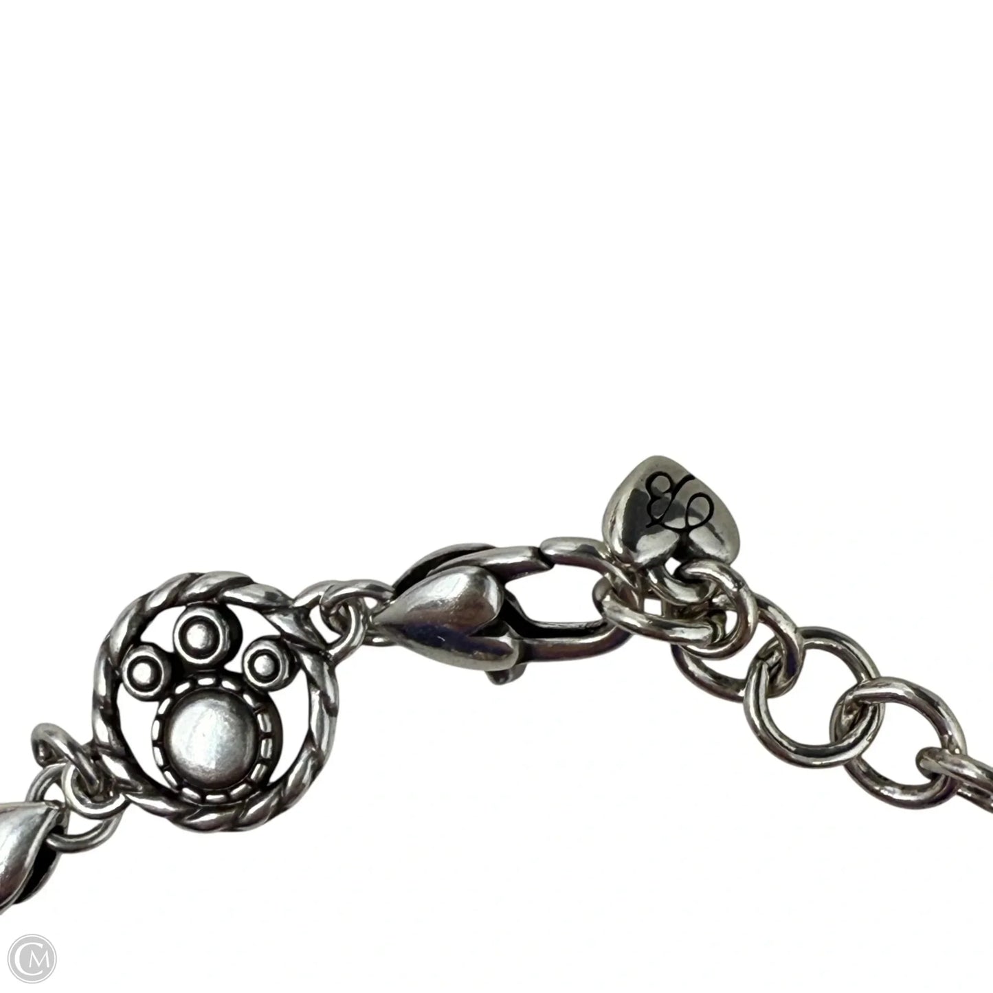 Neptunes Rings, Glitter Spacer Beads With Crystal Halo Bracelet By Brighton