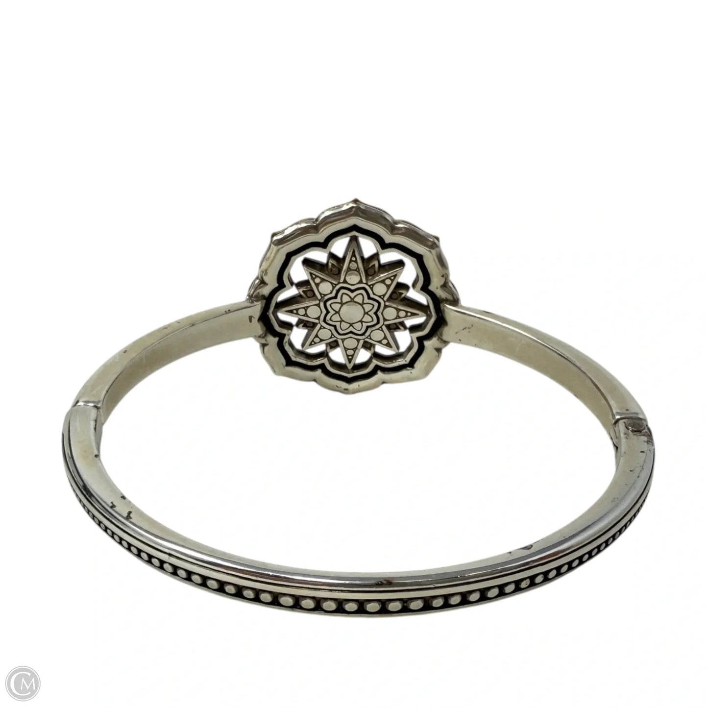 Dynasty Empire Hinged Bangle Bracelet By Brighton