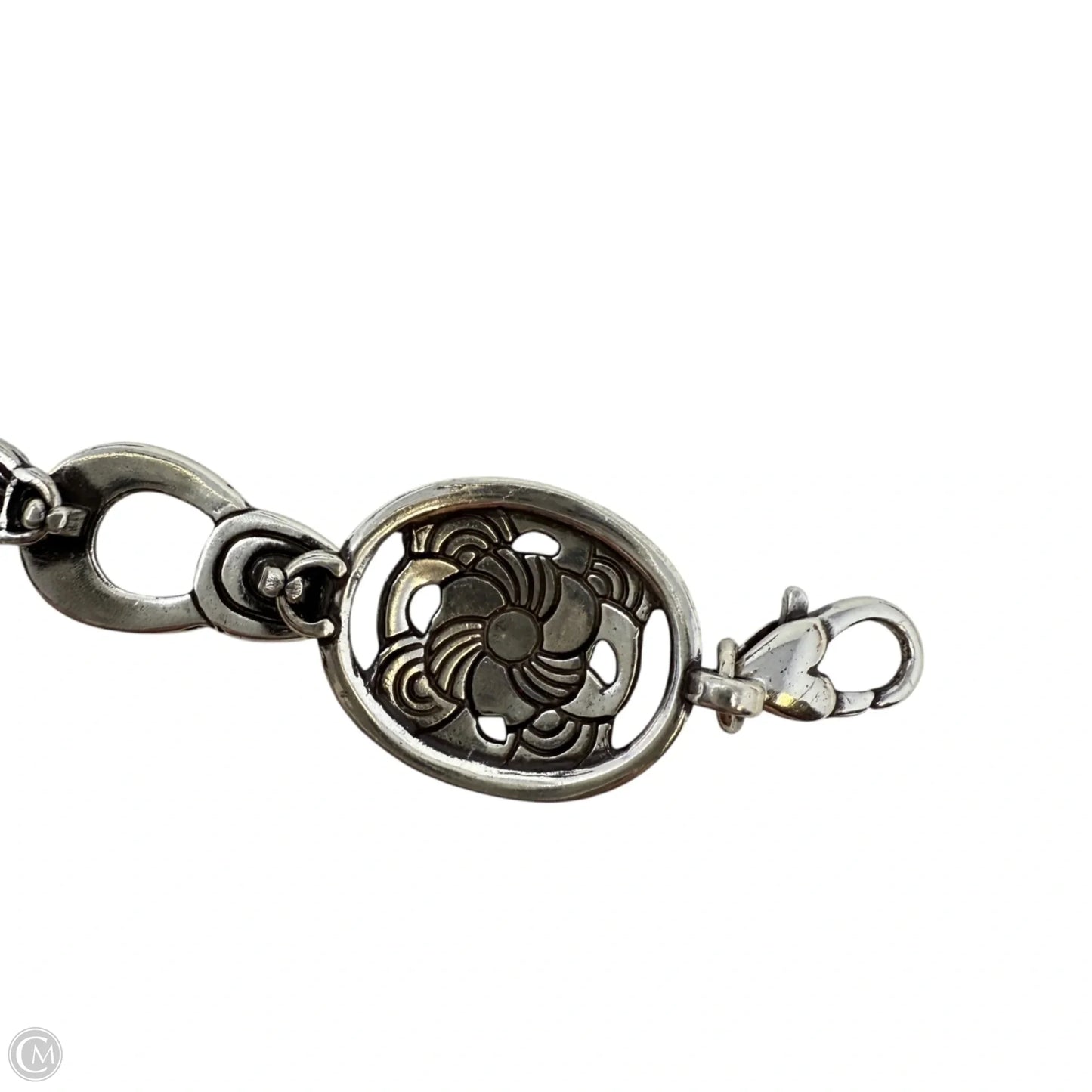 Two Tone Zinnia Flower Bracelet By Brighton