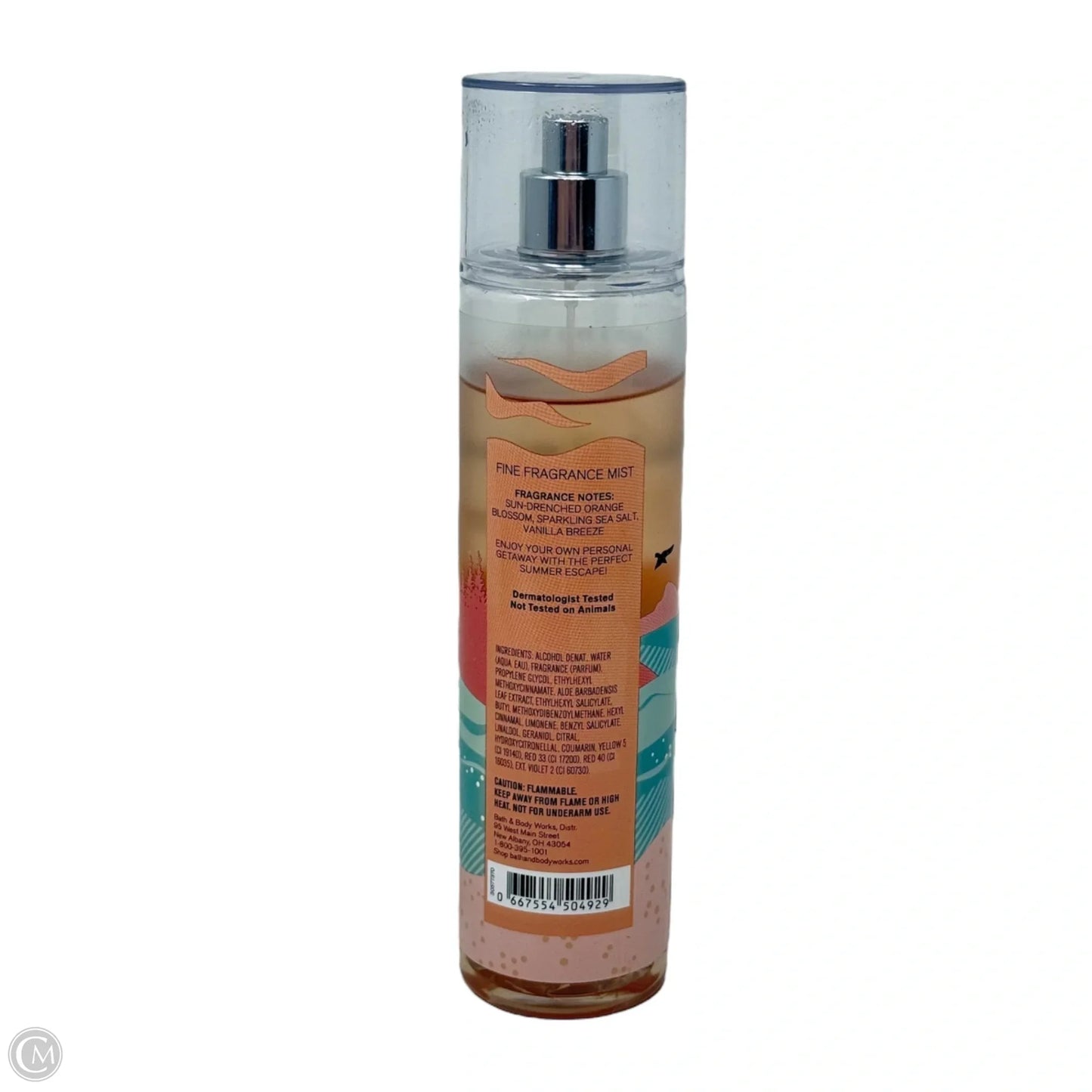 Sunkissed Fine Fragrance Body Mist By Bath And Body Works