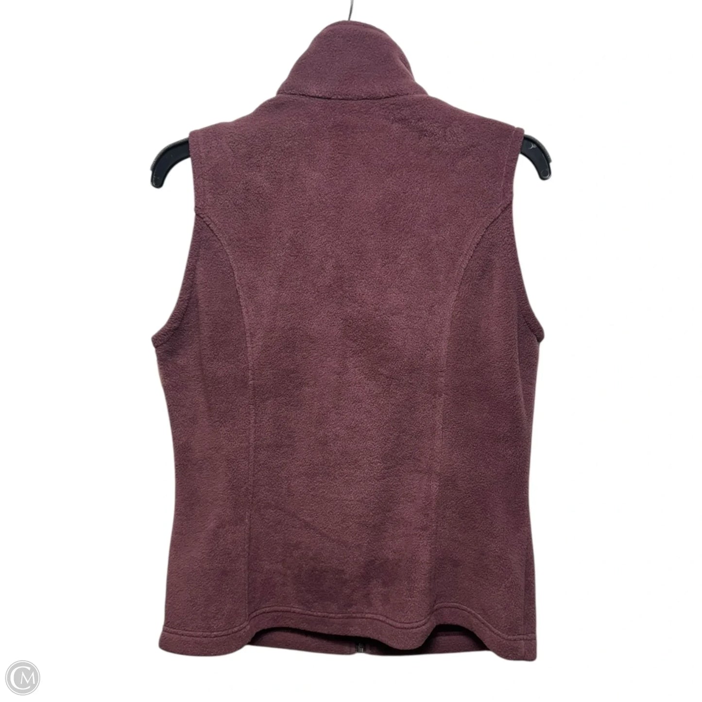 Vest Fleece By Columbia In Maroon, Size: M
