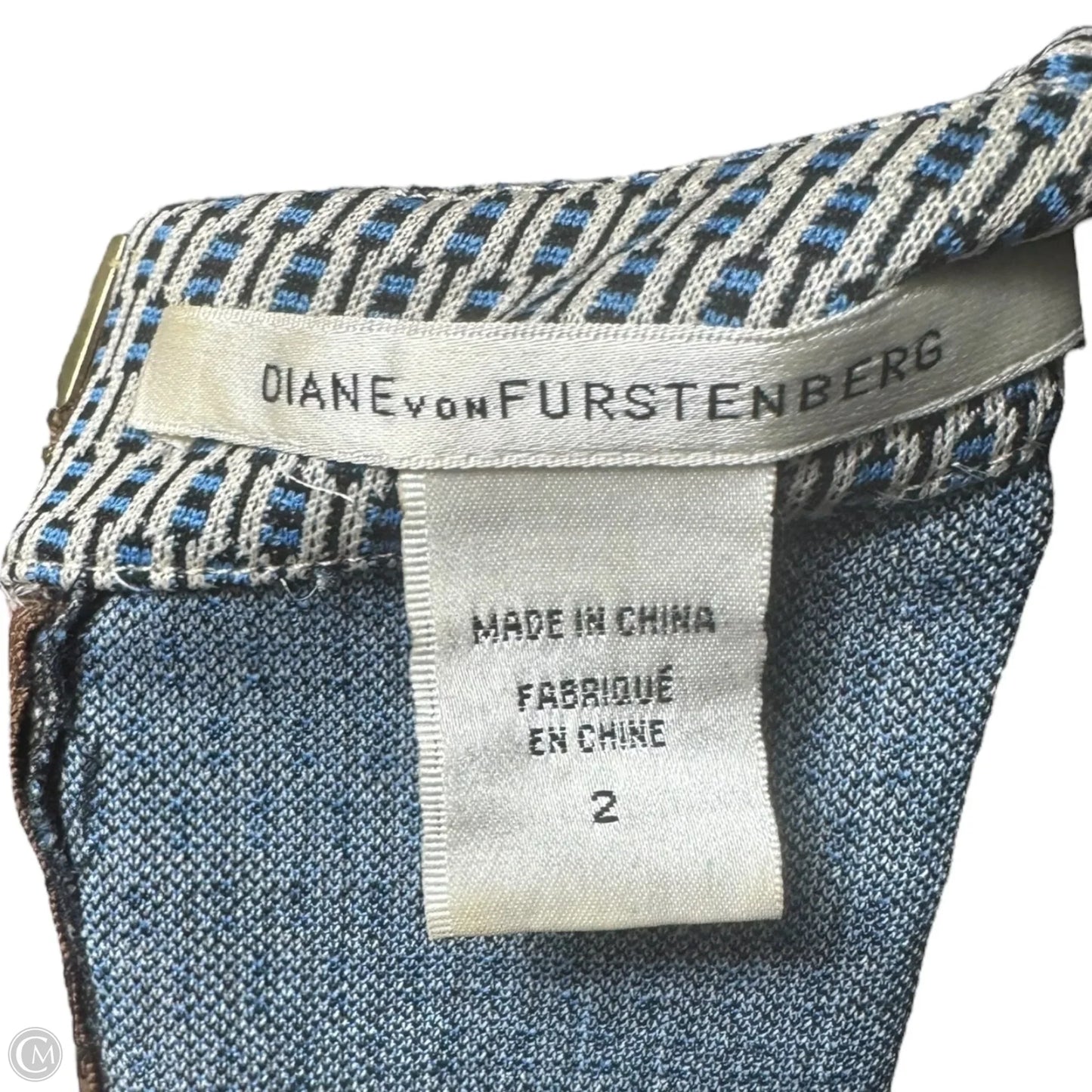 Carpe Diem Belted Dress Designer By Diane Von Furstenberg In Multi-colored, Size: 2