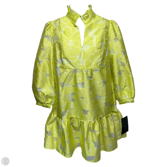 Citron Fil Coupe Palmerston Dress By Tuckernuck In Chartreuse, Size: S